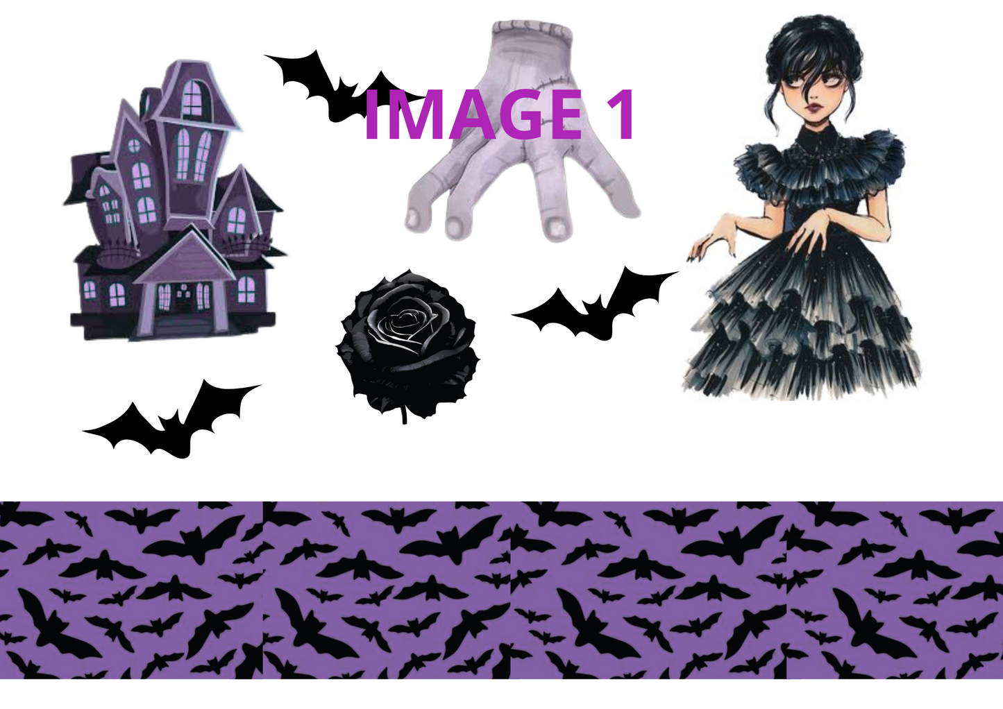 Wednesday Addams Decoration Set