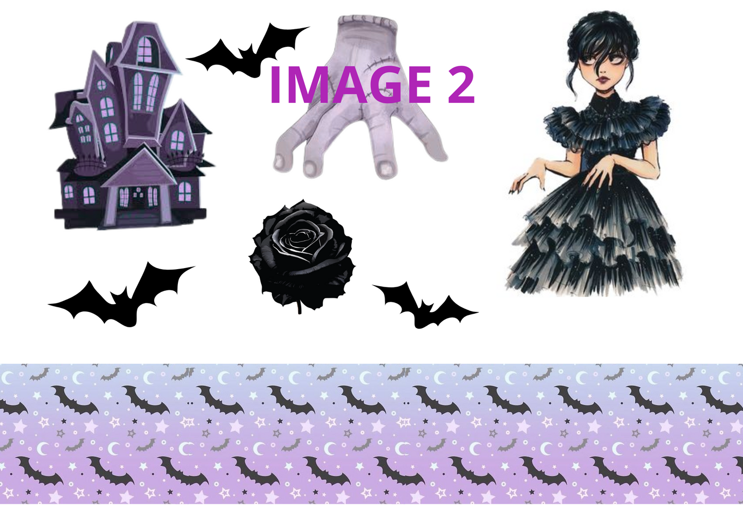 Wednesday Addams Decoration Set