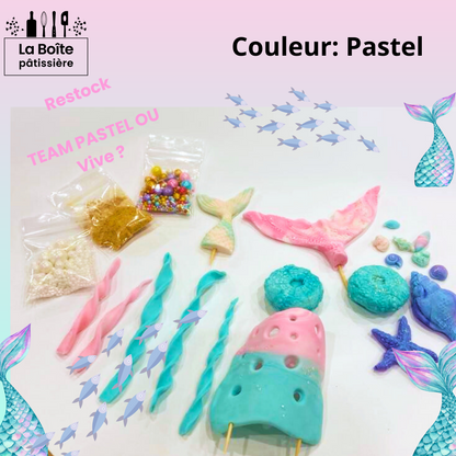 Mermaid decoration set