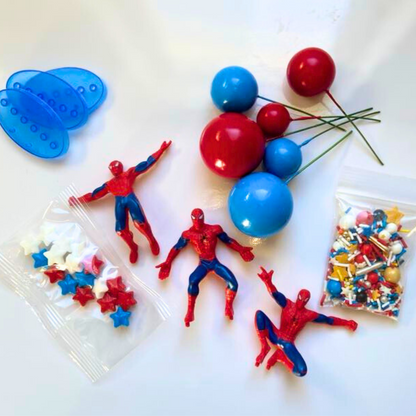 Superhero decoration set