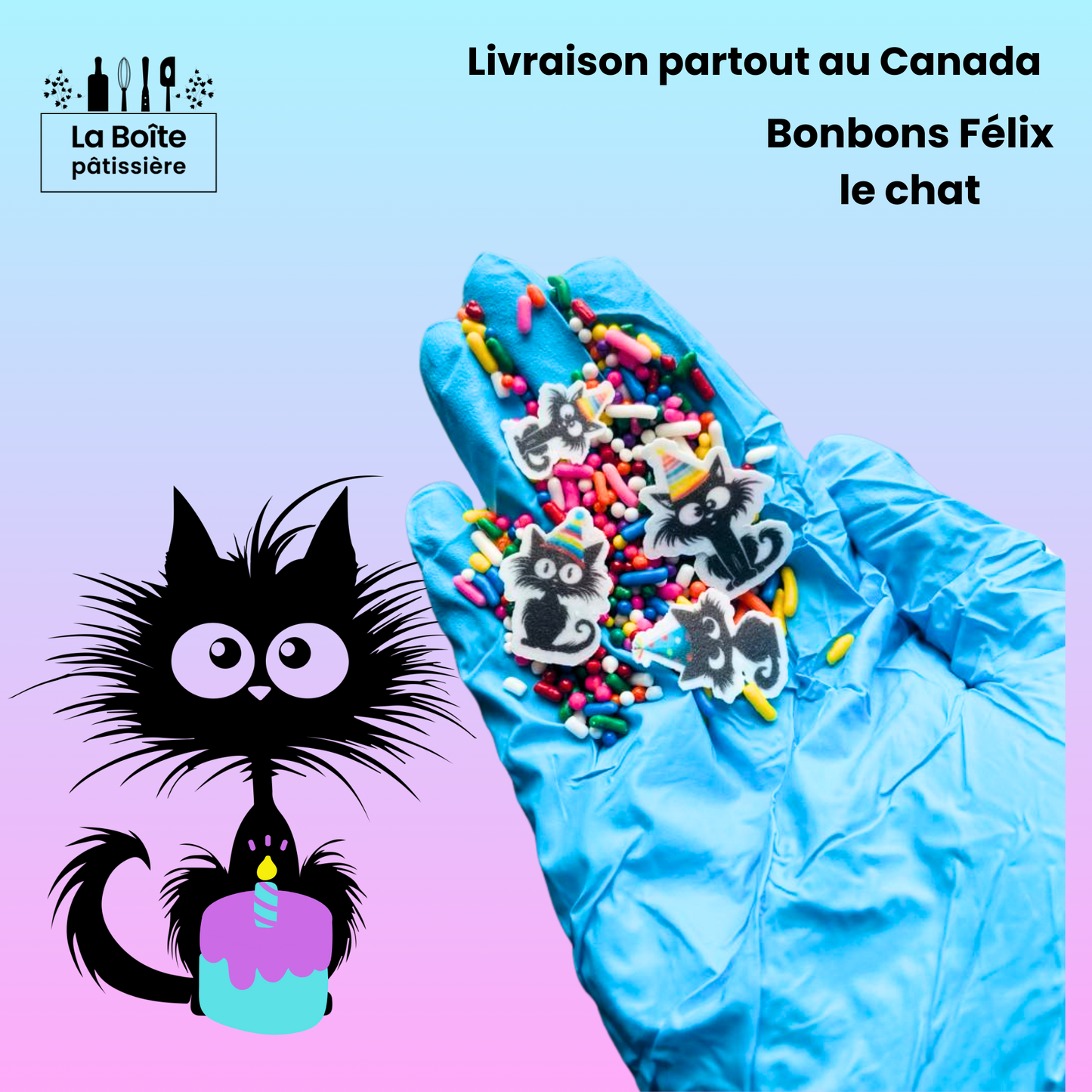 Bonbons Félix le chat