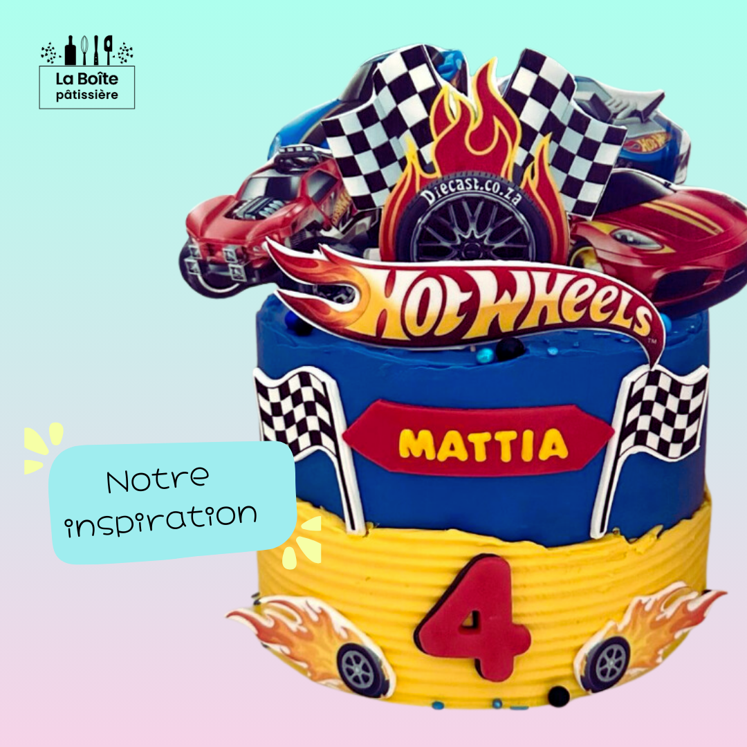 Ensemble de décoration inspiré Hot Wheels