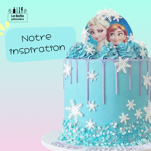 Ensemble de décoration Princesse Elsa inspirée