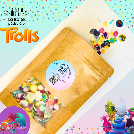 Bonbons Trolls inspiré