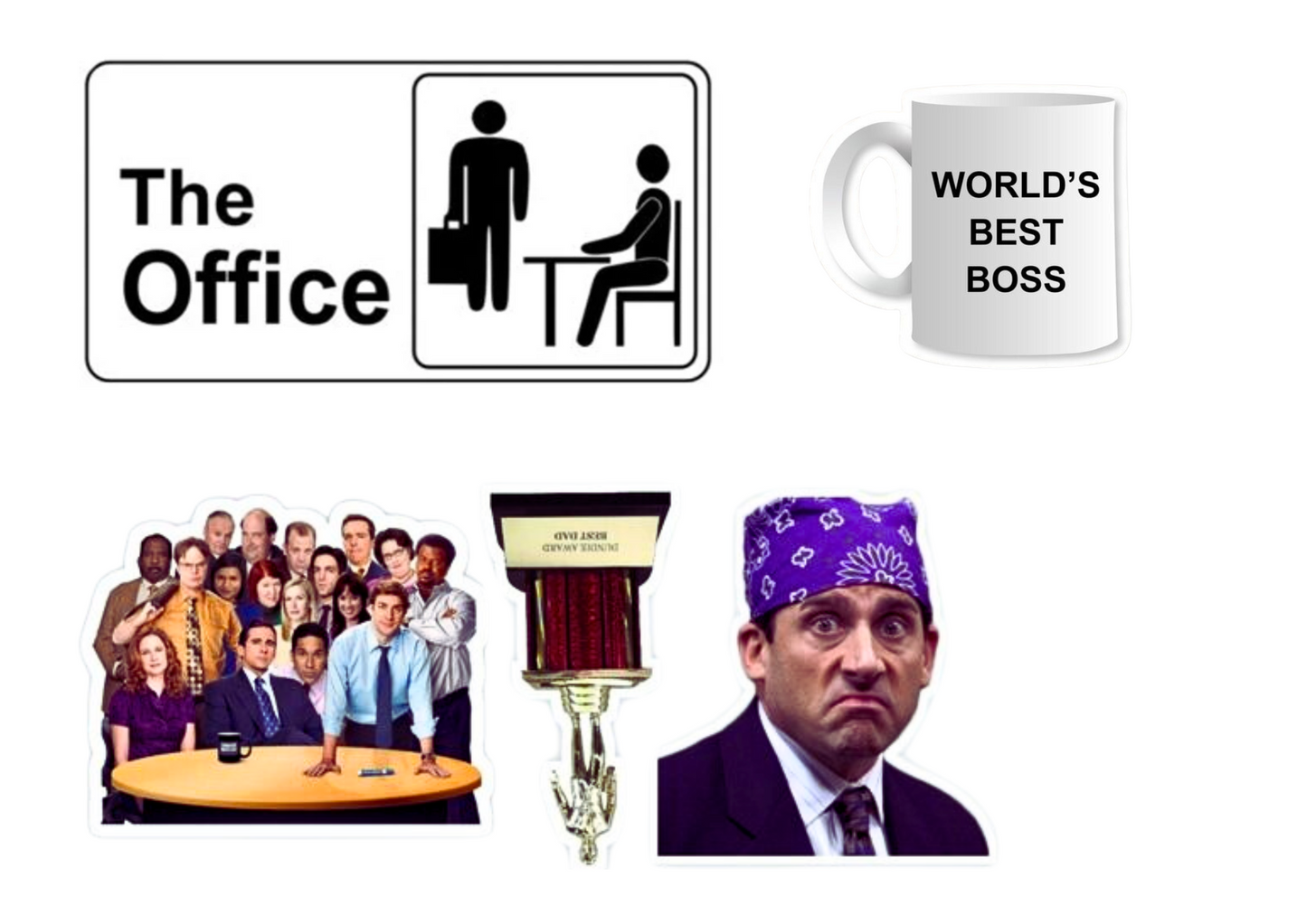 Ensemble de décoration inspiré  The Office