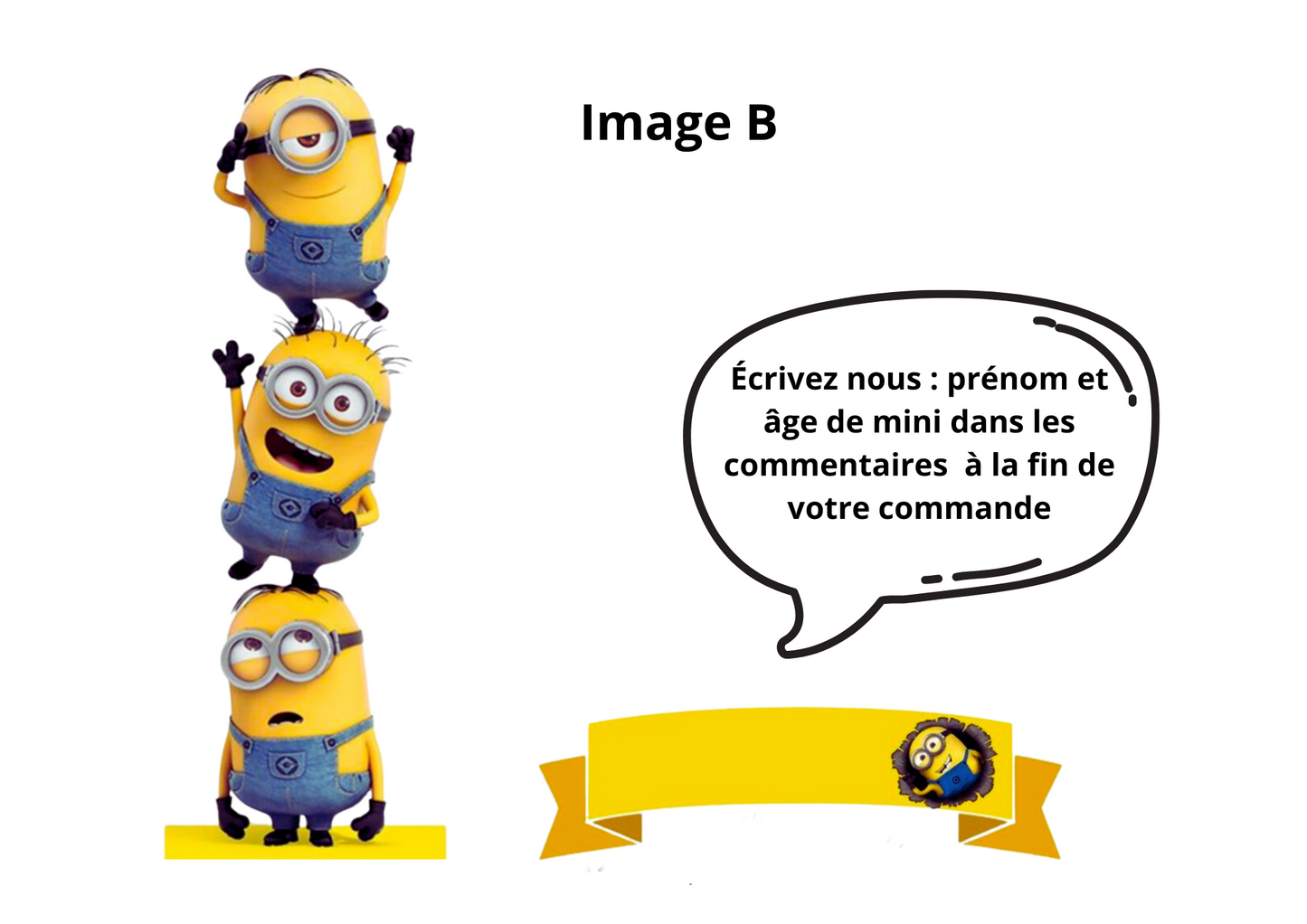 Ensemble de décoration inspiré Des MINIONS !