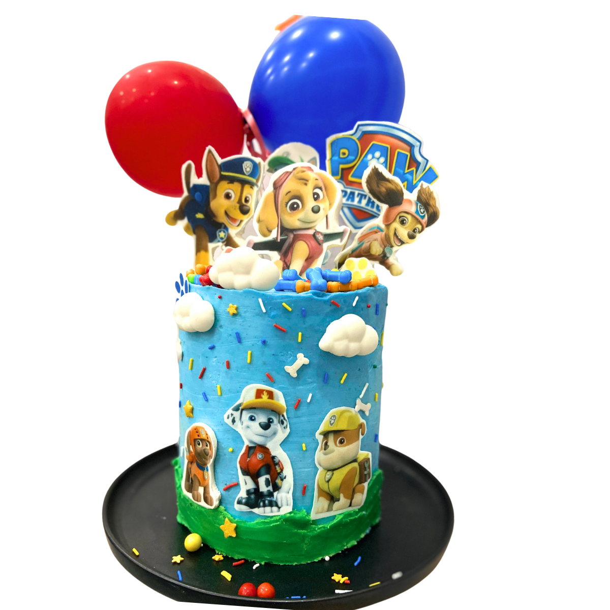 Paw Patrol inspired decoration set