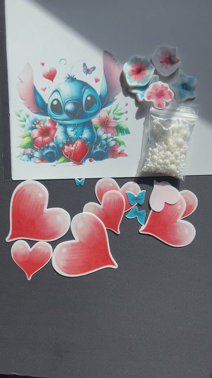 Ensemble de décoration inspiré de Stitch