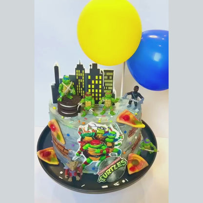 Ninja Turtles Inspired Decoration Set